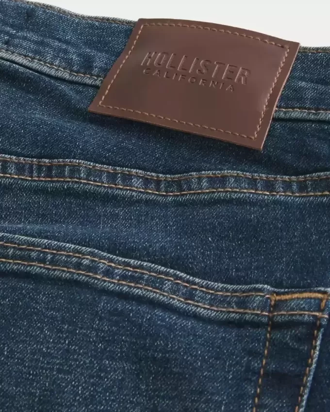 Blugi super skinny de culoare închisă Blugi super skinny de culoare închisă