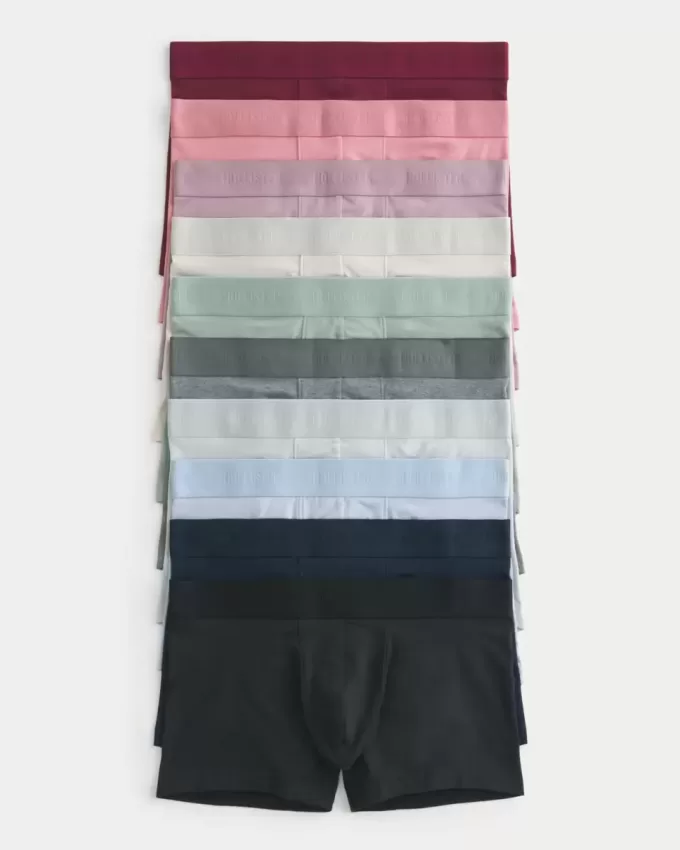 Boxer de lungime clasică, pachet de 10