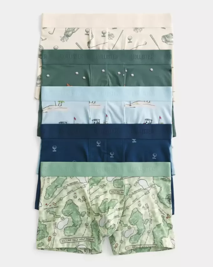 Boxer de lungime clasică, pachet de 5 Boxer de lungime clasică, pachet de 5