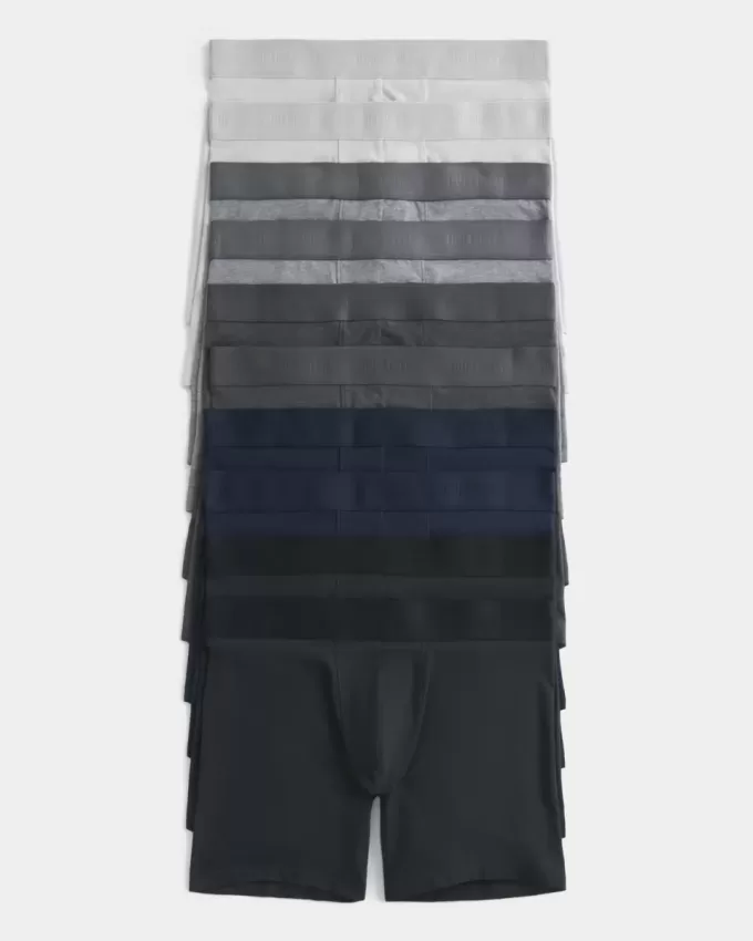 Boxer de lungime mai mare, pachet de 10