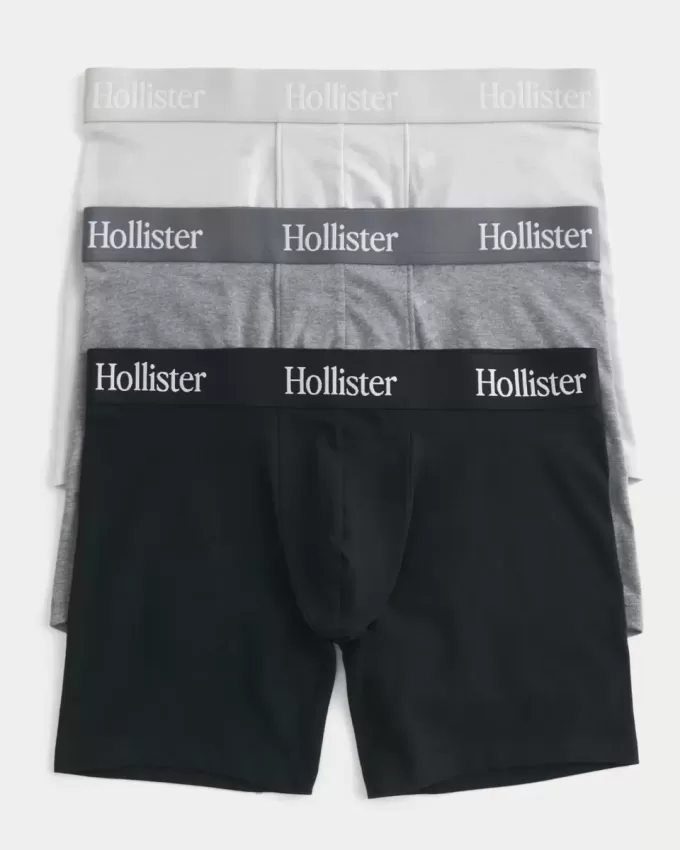 Boxer de lungime mai mare, pachet de 3 Boxer de lungime mai mare, pachet de 3