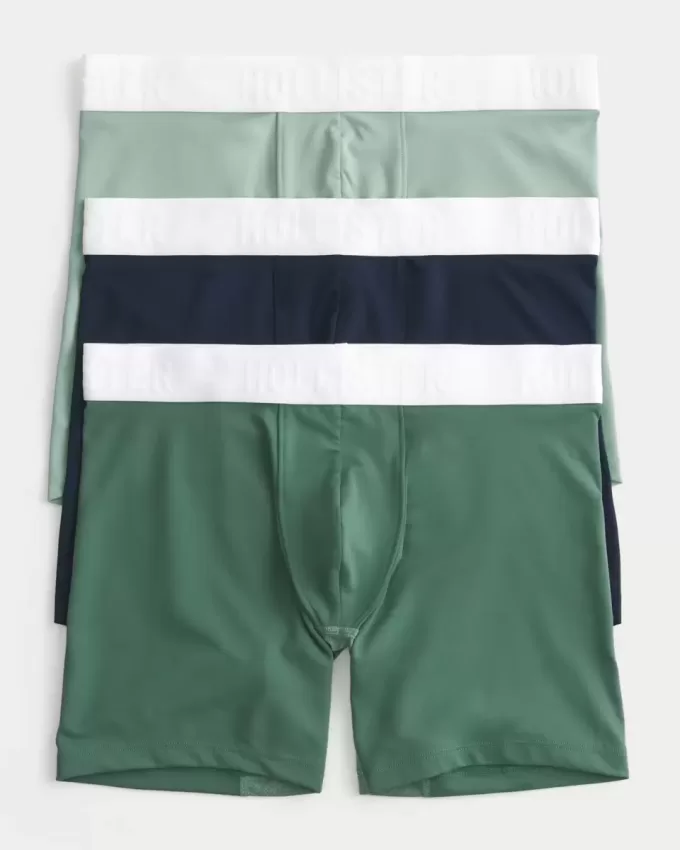 Boxer de răcire cu lungime mai lungă, pachet de 3
