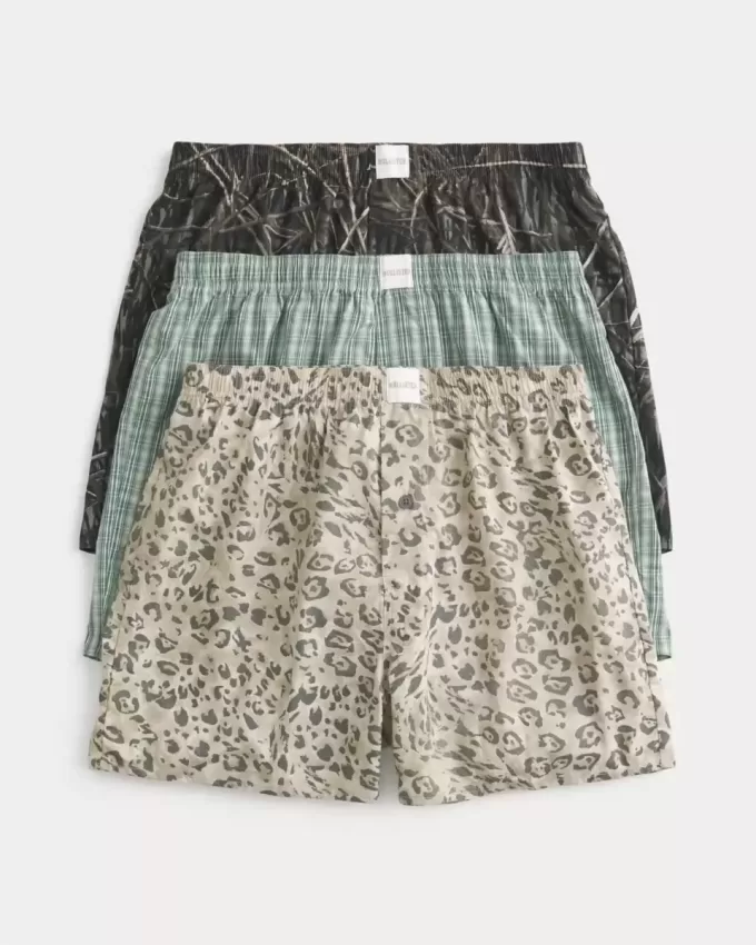 Boxer din bumbac, pachet de 3 Boxer din bumbac, pachet de 3