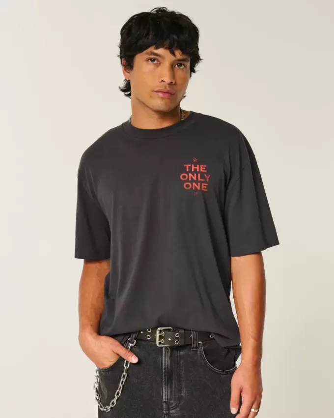 Boxy Roman Reigns, singurul tricou grafic Boxy Roman Reigns, singurul tricou grafic