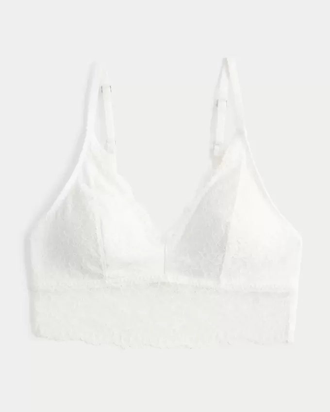 Bralette triunghi din dantela