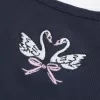 Cami cu grafic Swan cu nervuri Cami cu grafic Swan cu nervuri