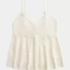 Cami uşoară pentru babydoll, în stil cu vârf de ac Cami uşoară pentru babydoll, în stil cu vârf de ac