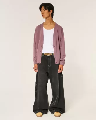 Cardigan boxy