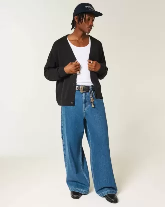 Cardigan boxy