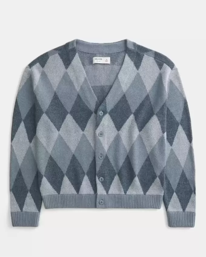 Cardigan cu model boxy Cardigan cu model boxy