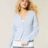 Cardigan cu ochiuri Cardigan cu ochiuri
