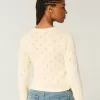 Cardigan cu ochiuri Cardigan cu ochiuri