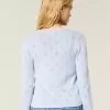 Cardigan cu ochiuri Cardigan cu ochiuri