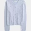 Cardigan cu ochiuri Cardigan cu ochiuri