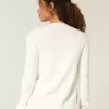Cardigan ușor cu franjuri fără închidere Cardigan ușor cu franjuri fără închidere