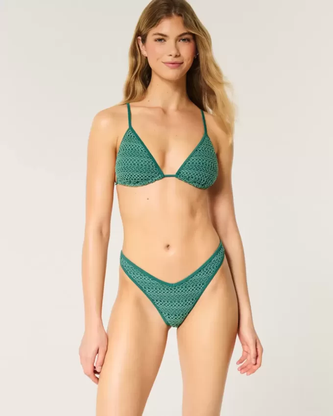 Cel mai obraznic fund de bikini în stil croșetat
