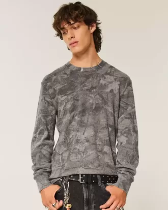 Cămașă Camo Crew termică relaxată cu mânecă lungă
