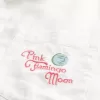 Cămașă cu mânecă scurtă cu mânecă scurtă, în amestec de in, cu grafică Flamingo Moon Cămașă cu mânecă scurtă cu mânecă scurtă, în amestec de in, cu grafică Flamingo Moon
