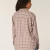 Cămașă de flanel supradimensionată Cămașă de flanel supradimensionată