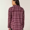 Cămașă de flanel supradimensionată Cămașă de flanel supradimensionată
