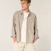Cămașă din flanel boxy Cămașă din flanel boxy