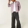 Cămașă din flanel boxy Cămașă din flanel boxy