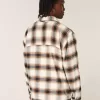 Cămașă din flanel boxy Cămașă din flanel boxy
