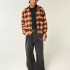 Cămașă din flanel boxy Cămașă din flanel boxy