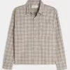 Cămașă din flanel boxy Cămașă din flanel boxy