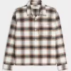 Cămașă din flanel boxy Cămașă din flanel boxy