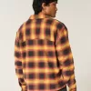 Cămașă din flanel boxy Cămașă din flanel boxy