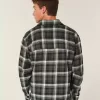 Cămașă din flanel boxy Cămașă din flanel boxy