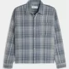 Cămașă din flanel boxy Cămașă din flanel boxy
