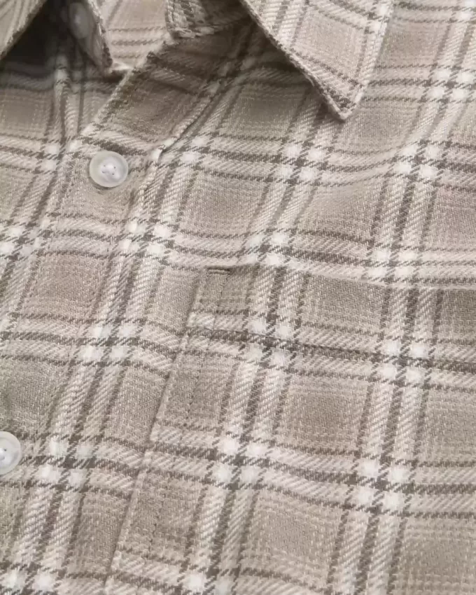 Cămașă din flanel boxy Cămașă din flanel boxy