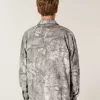 Cămașă din flanel Camo Boxy Cămașă din flanel Camo Boxy