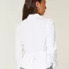 Cămașă din poplin cu nasturi Cămașă din poplin cu nasturi