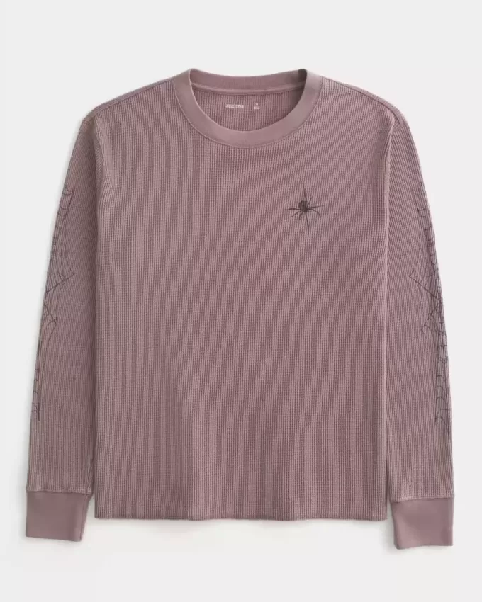 Cămașă Thermal Crew Graphic Spider