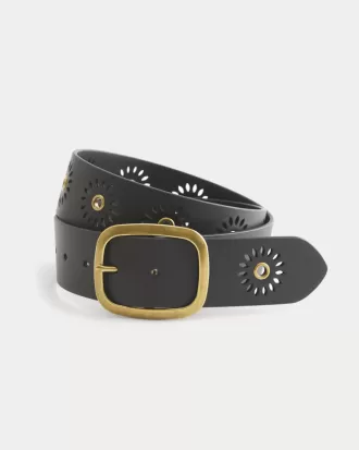 Cureaua din piele vegana Sunburst Grommet