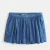 Fusta Mini Denim Bubble Fusta Mini Denim Bubble