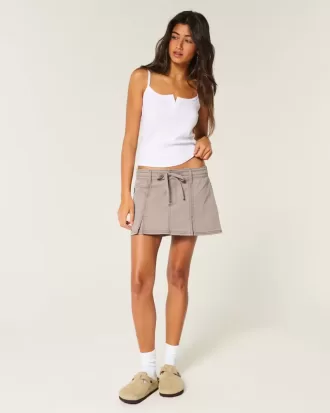 Fusta mini plisata