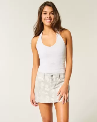 Fusta Mini Twill Camo