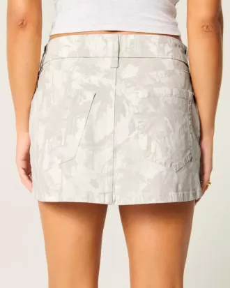Fusta Mini Twill Camo