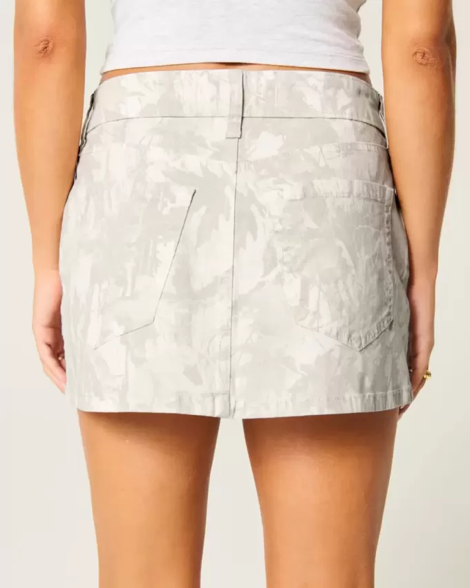 Fusta Mini Twill Camo Fusta Mini Twill Camo