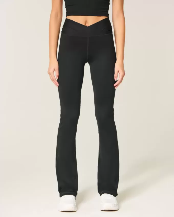 Gilly Hicks Active Recharge Wrap Waist Boot Leggings Gilly Hicks Active Recharge Wrap Waist Boot Leggings