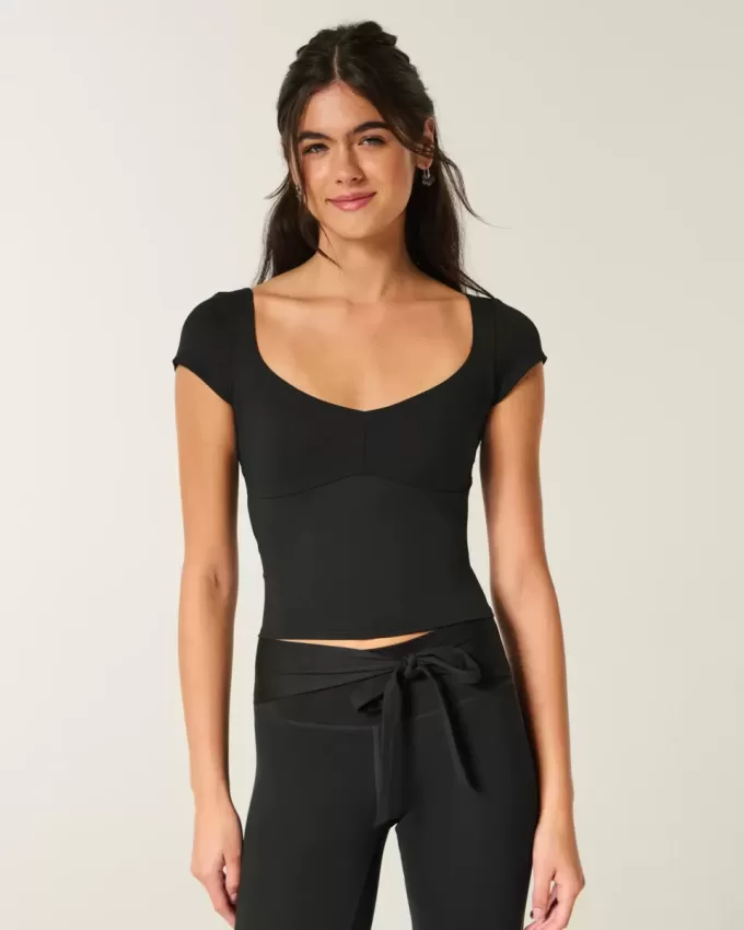 Gilly Hicks Active Tie-Back Ballet Top Gilly Hicks Active Tie-Back Ballet Top
