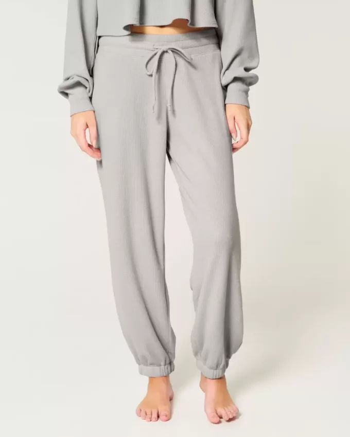 Gilly Hicks Cozy Waffle Joggers Gilly Hicks Cozy Waffle Joggers
