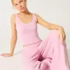 Gilly Hicks Cozy Waffle Lace Trim Tank Gilly Hicks Cozy Waffle Lace Trim Tank