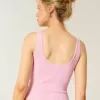 Gilly Hicks Cozy Waffle Lace Trim Tank Gilly Hicks Cozy Waffle Lace Trim Tank