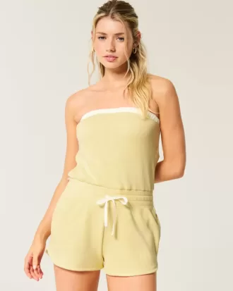 Gilly Hicks Cozy Waffle Onesie fără bretele
