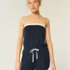 Gilly Hicks Cozy Waffle Onesie fără bretele Gilly Hicks Cozy Waffle Onesie fără bretele